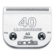 ANDIS UltraEdge® Detachable Blade, Size 40 Stål